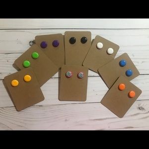 2 FOR $12 Monogram Earrings